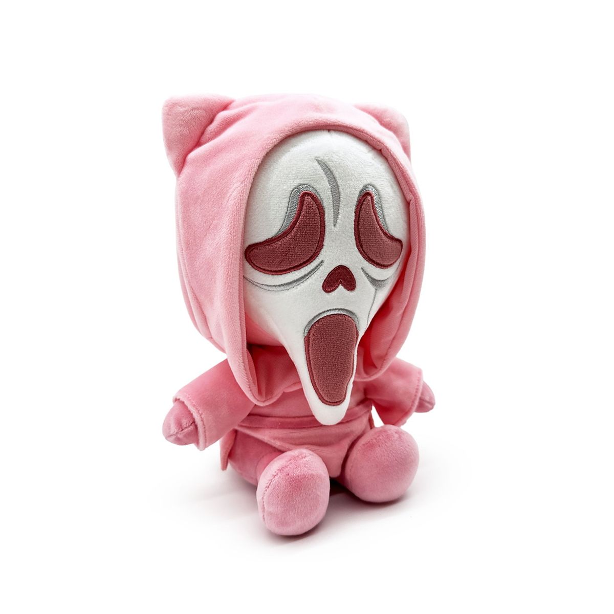 Pink Ghost Face Plush MULTI-COLOR