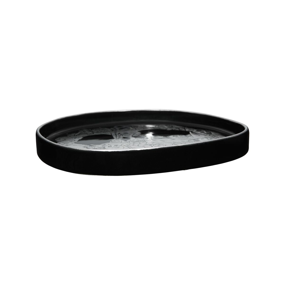 Jack Skellington Illustrated Trinket Dish - The Nightmare Before Christmas BLACK