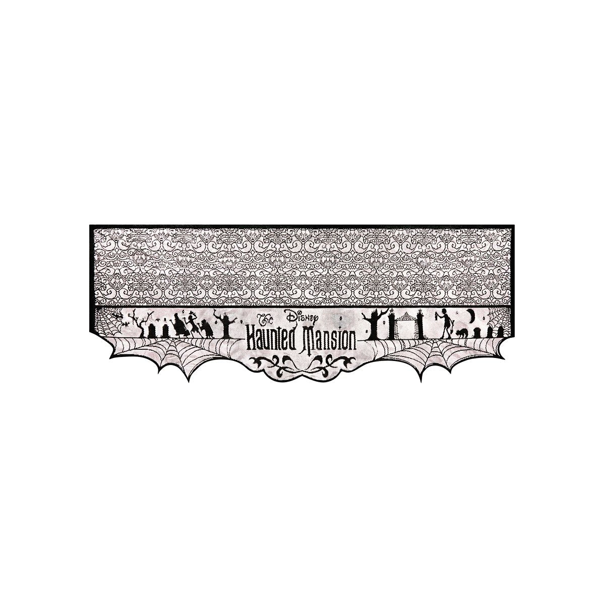 LED The Haunted Mansion Light-Up Mantel Scarf - Disney BLACK