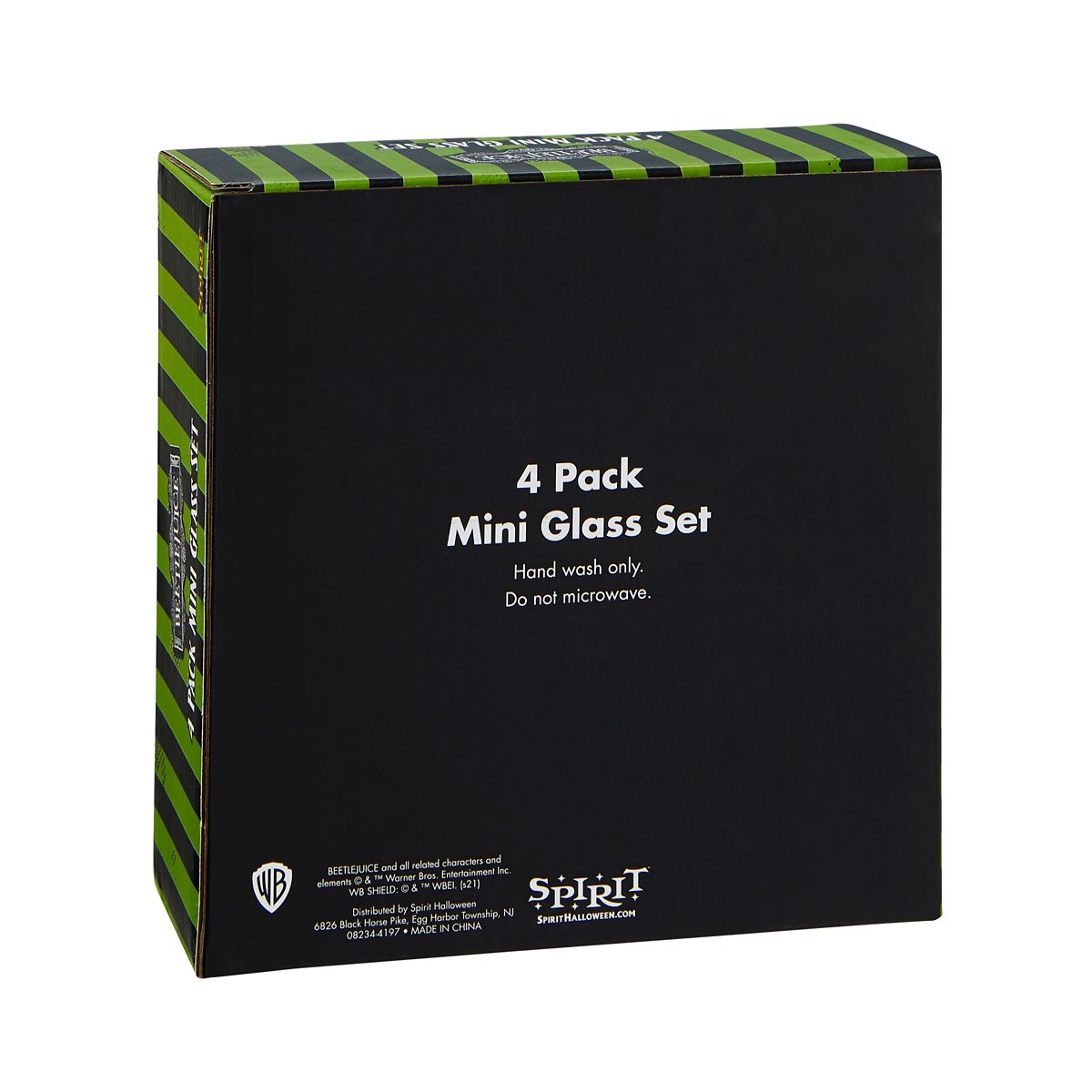 Beetlejuice Mini Glass Set - 4 Pack MULTI-COLOR