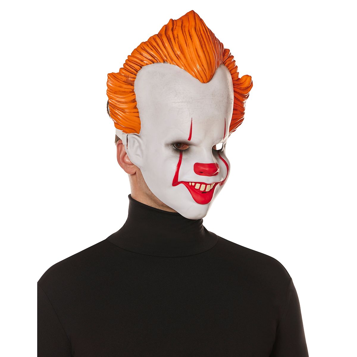 Pennywise Half Mask - It: Chapter Two WHITE