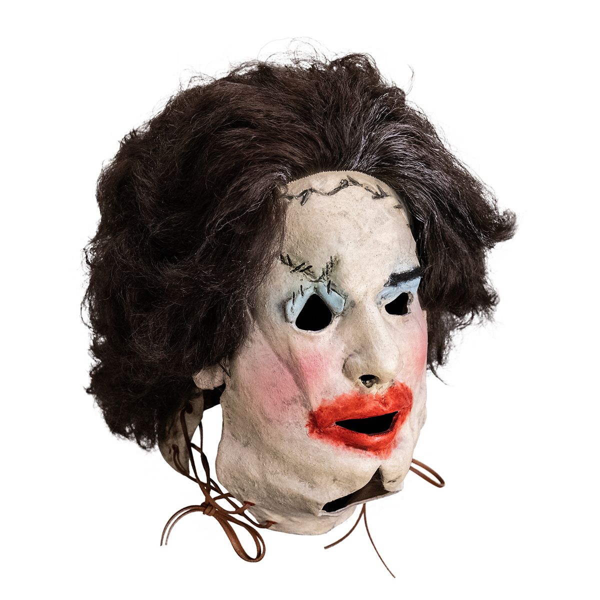 Leatherface Pretty Woman Full Mask - Texas Chainsaw Massacre MULTI-COLOR