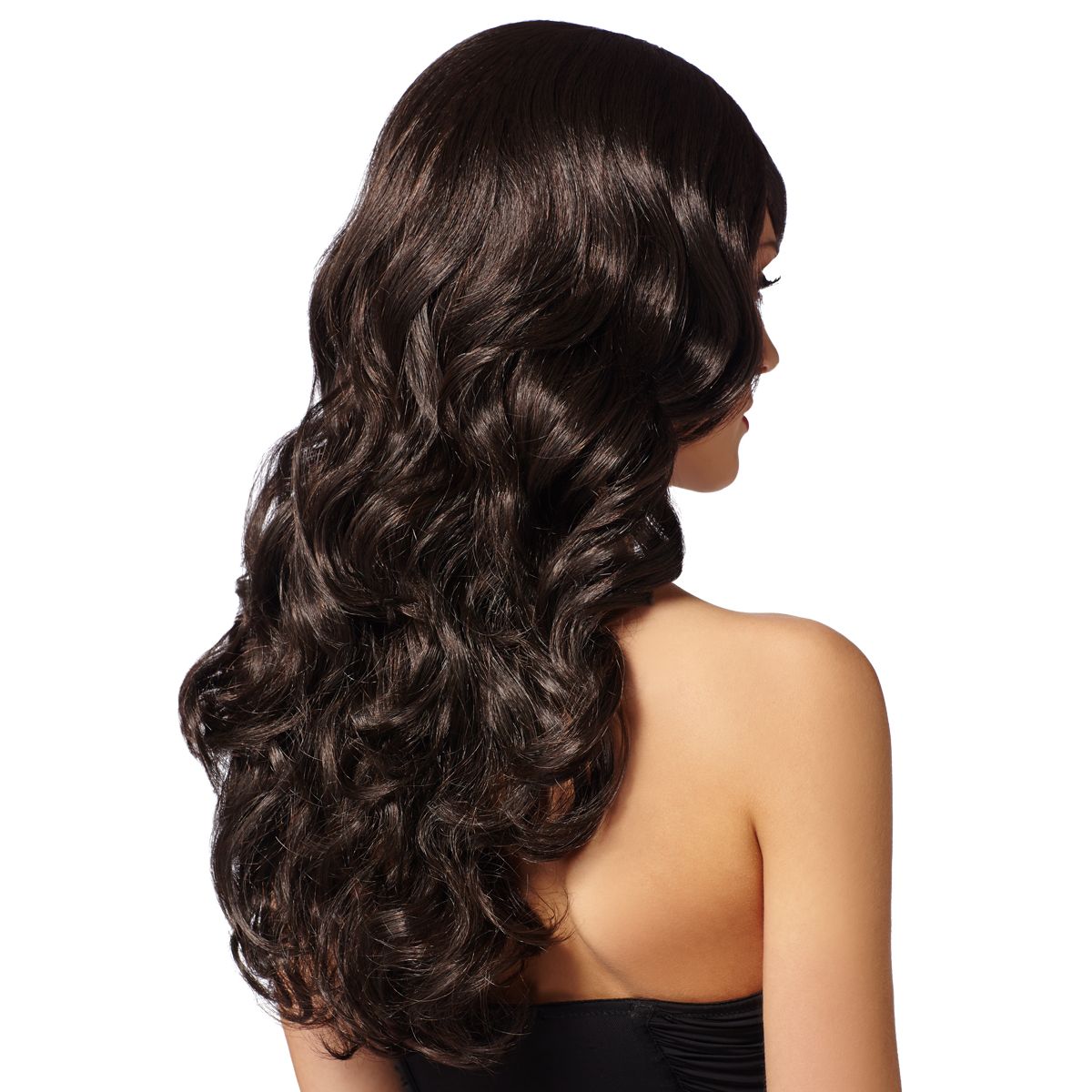 Dark Brown Supermodel Wig BROWN