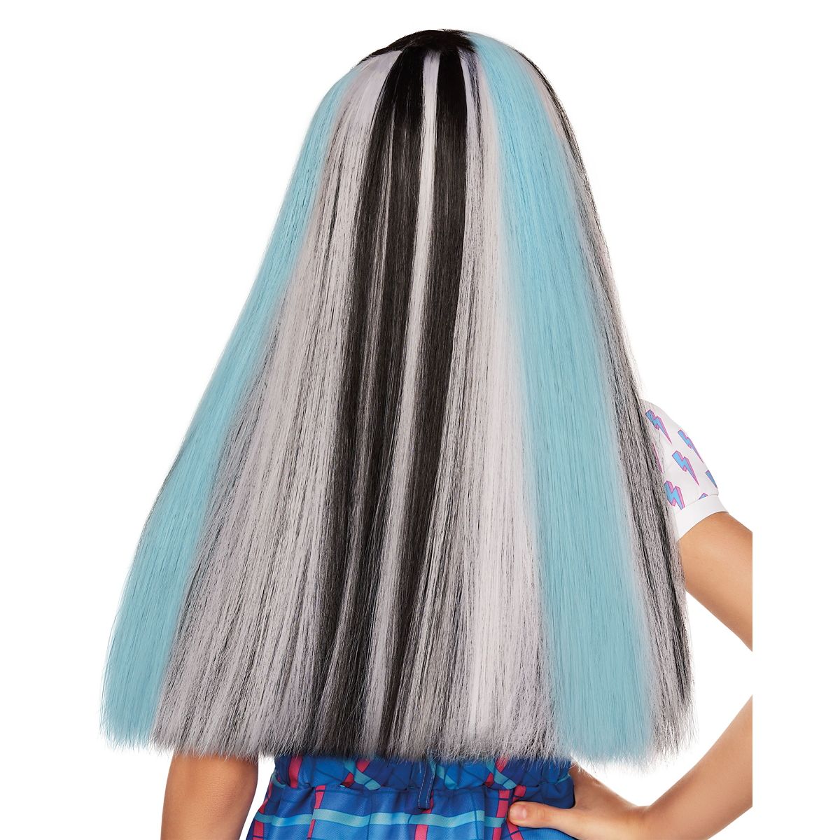 Kids Frankie Stein Wig - Monster High BLACK