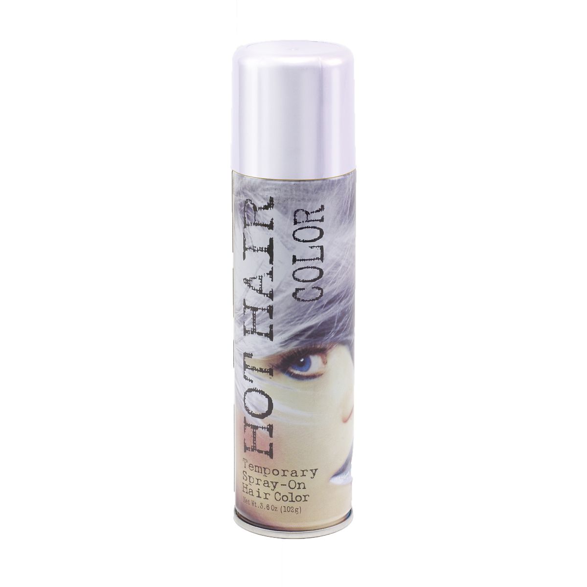 Metallic White Hairspray WHITE