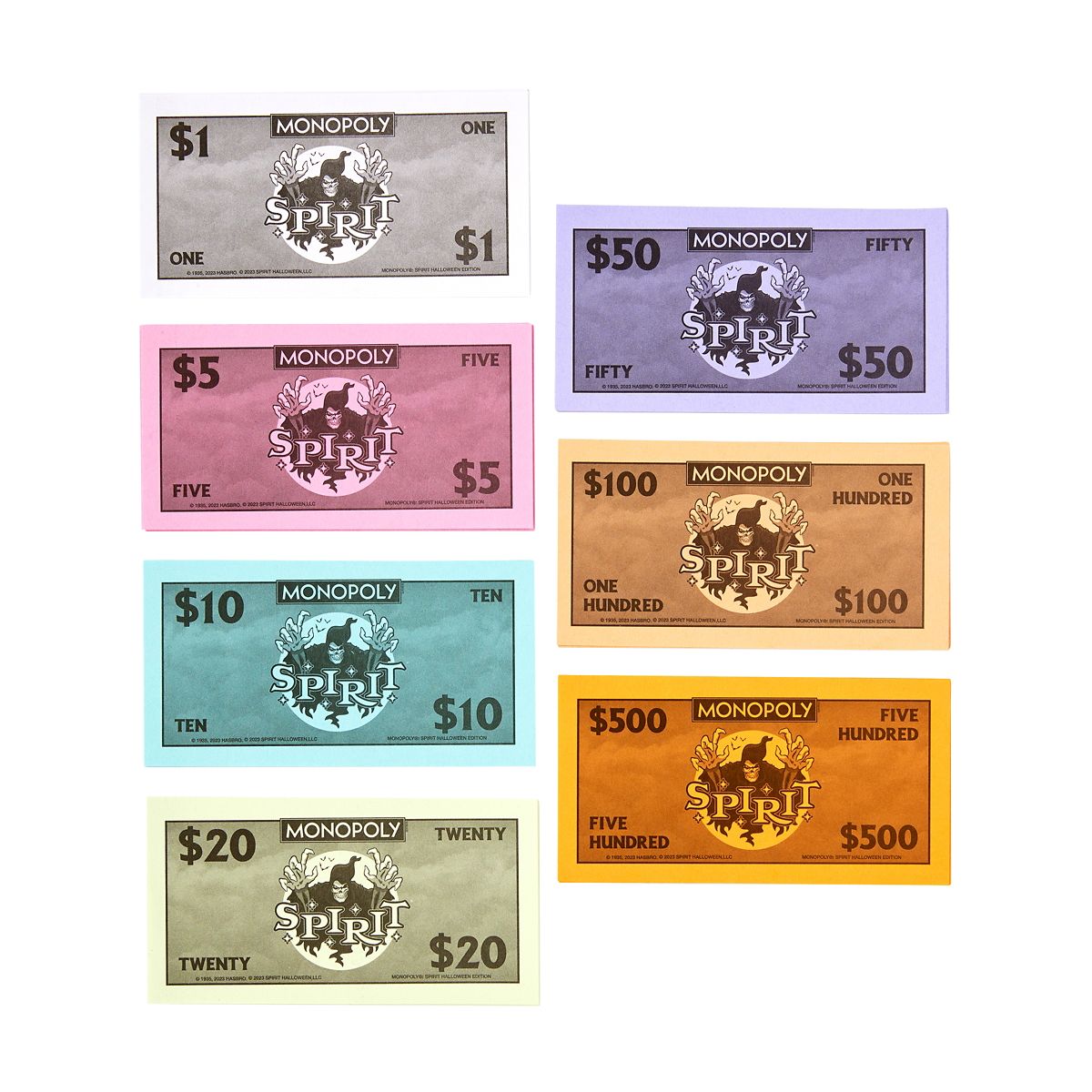 Spirit Monopoly MULTI-COLOR