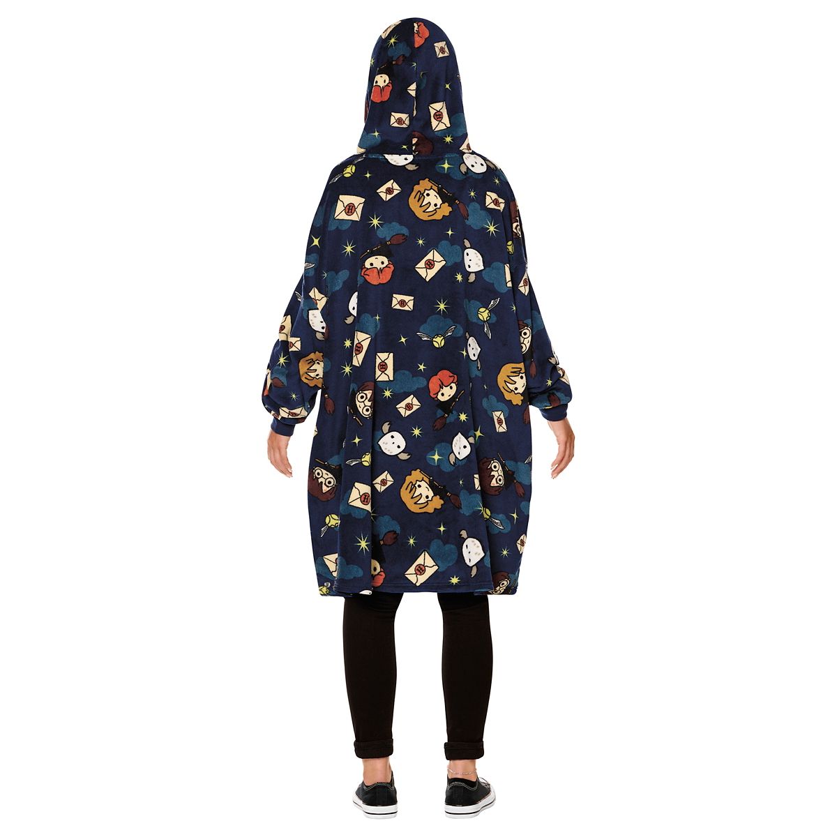 Harry Potter Hooded Blanket NAVY