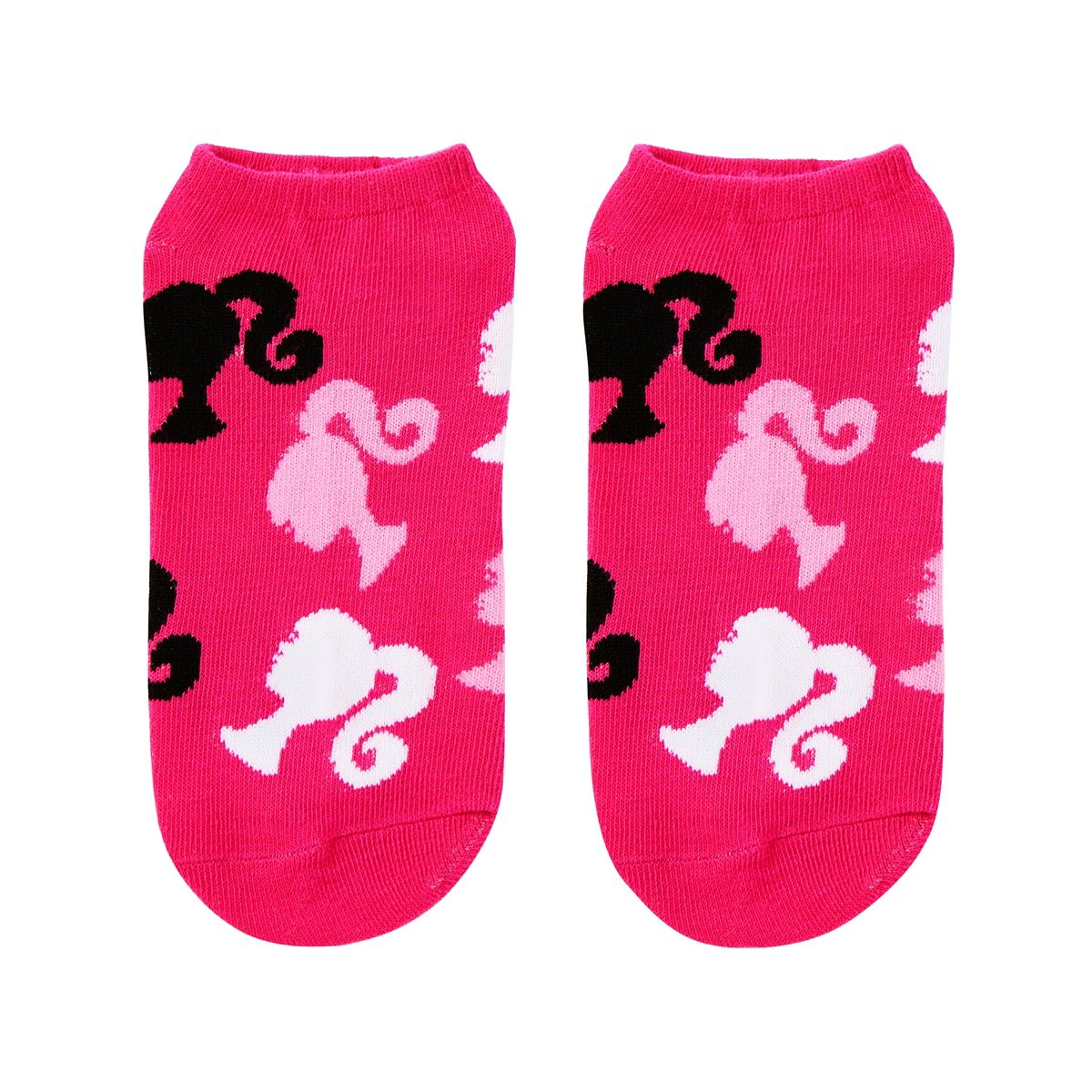 Barbie the Movie Ankle Socks - 5 Pairs HOT PINK