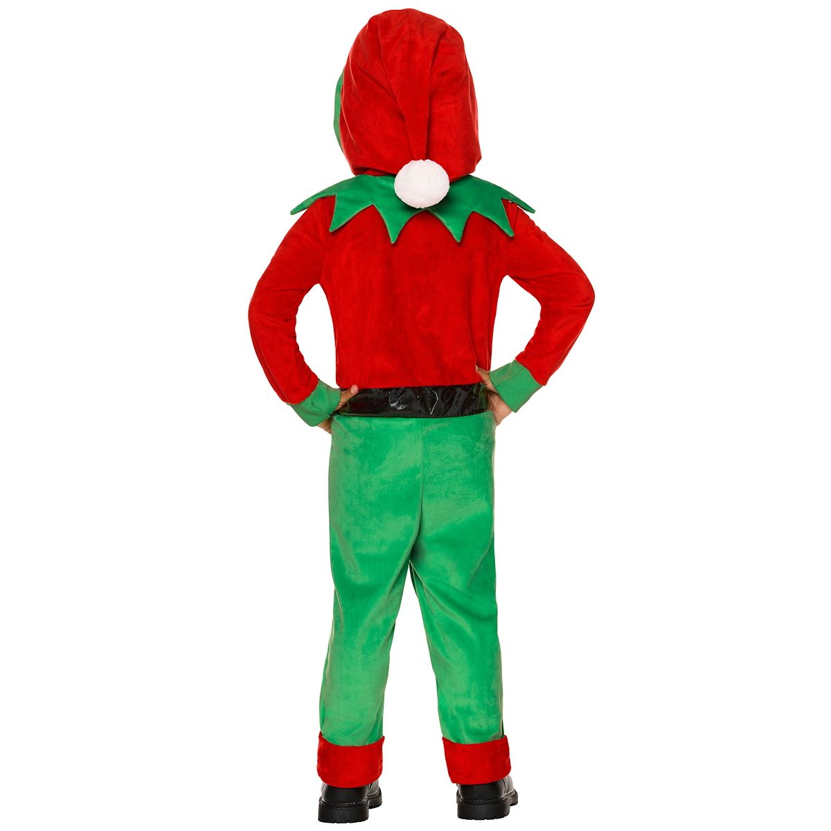 Toddler Elf Costume RED GREEN