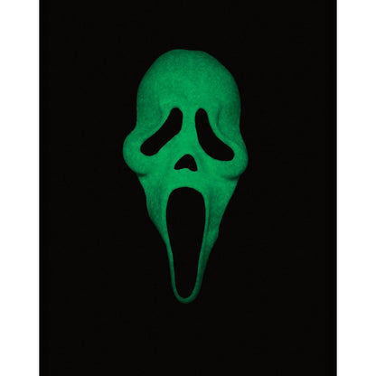 Adult 30th Anniversary Glow in the Dark Ghost Face Costume BLACK