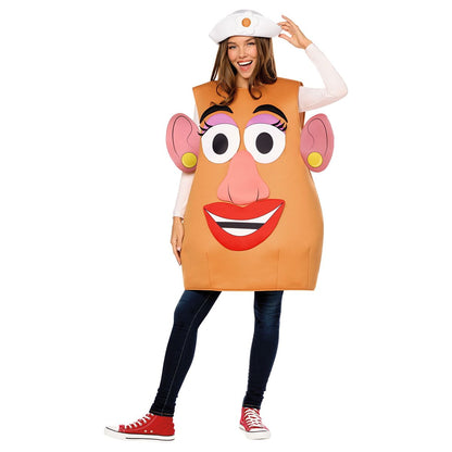 Adult Mr. & Mrs. Potato Head Costume Toy Story BROWN
