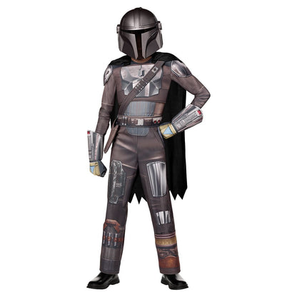 Kids The Mandalorian Costume - The Mandalorian and Grogu SILVER
