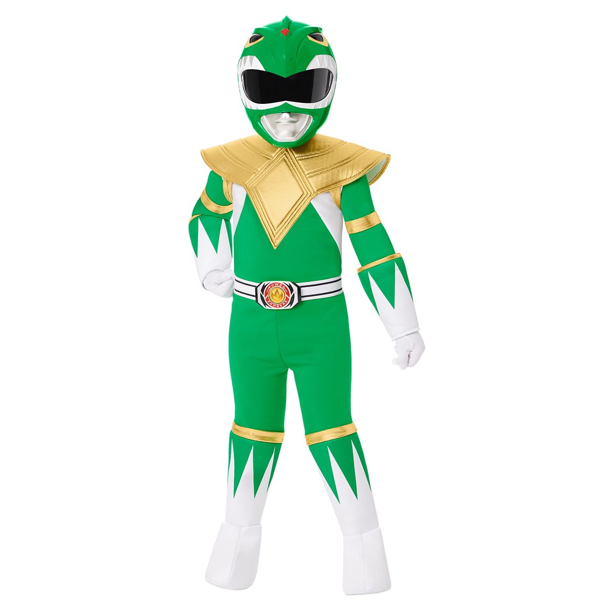 Toddler Green Power Ranger Costume - Mighty Morphing Power Rangers GREEN