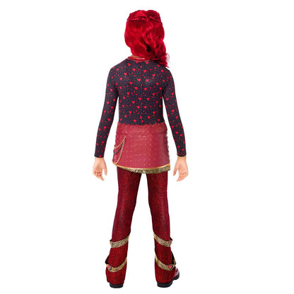 Kids Red Auradon Prep Costume - Descendants: Wicked Wonderland RED