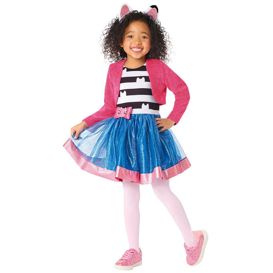 Toddler Gabby Dress Costume - Gabby's Dollhouse PINK