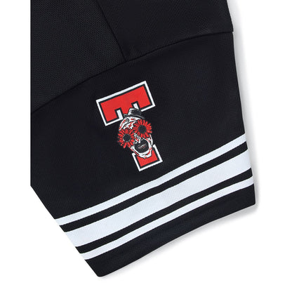 Terrifier Cropped Football Jersey BLACK