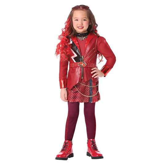 Toddler Red Dress Costume - Descendants: Wicked Wonderland RED