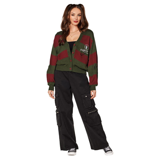 Freddy Krueger Cardigan - A Nightmare on Elm Street RED GREEN