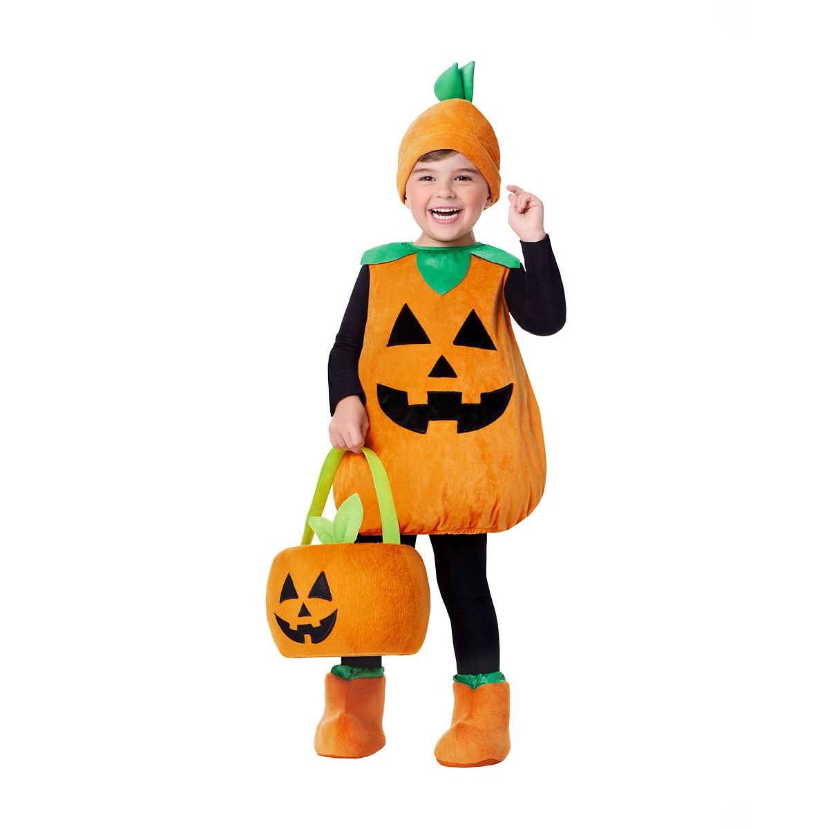 Toddler Pumpkin Costume ORANGE