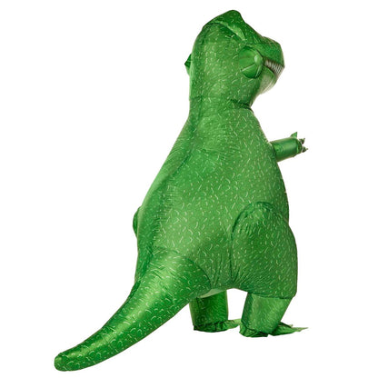Kids Rex Inflatable Costume - Toy Story GREEN