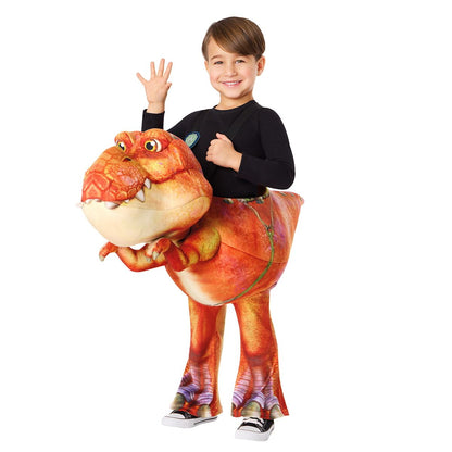 Toddler Timmy Ride-Along Costume - Paw Patrol 3: The Dino Movie BROWN