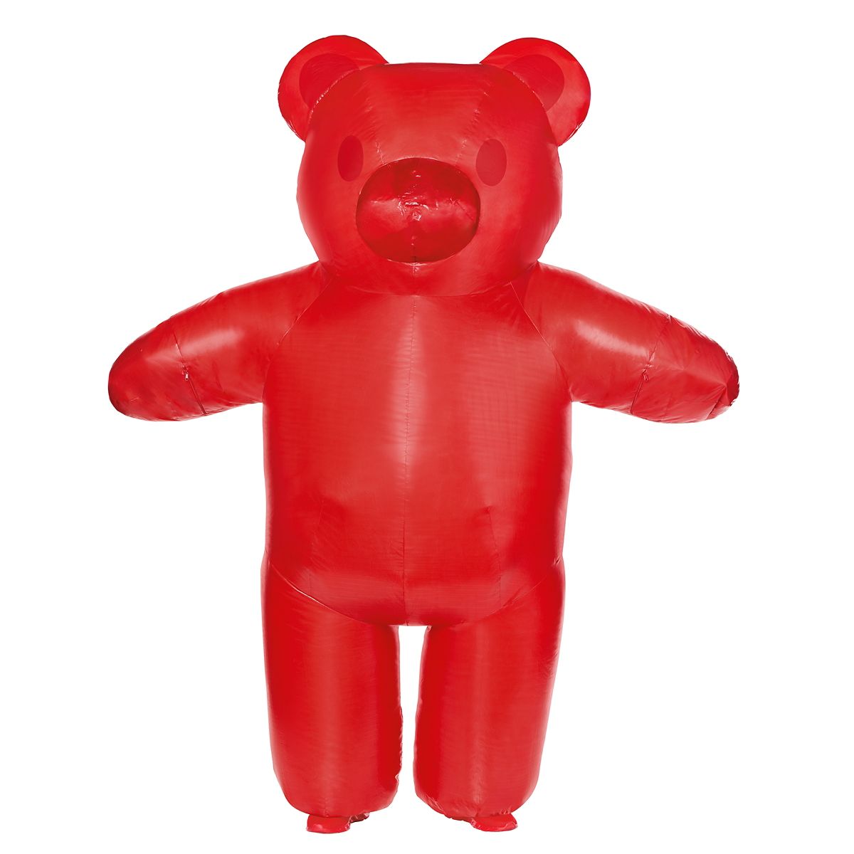 Adult Giant Gummy Bear Inflatable Costume RED