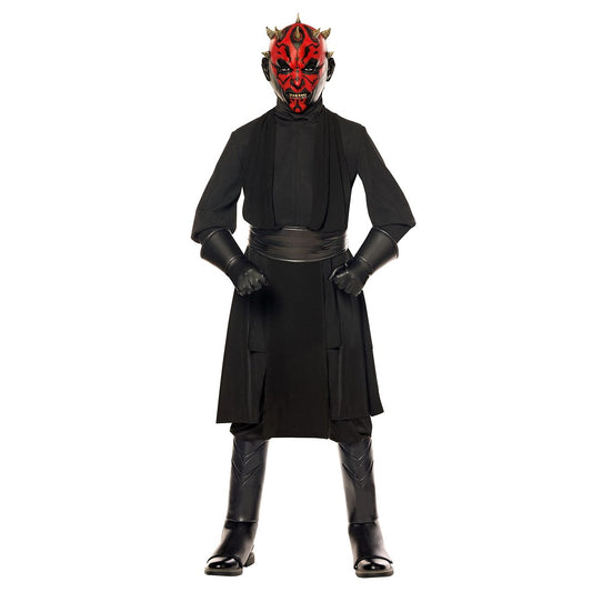 Kids Darth Maul Costume - Star Wars Prequel Trilogy Episodes I through III BLACK