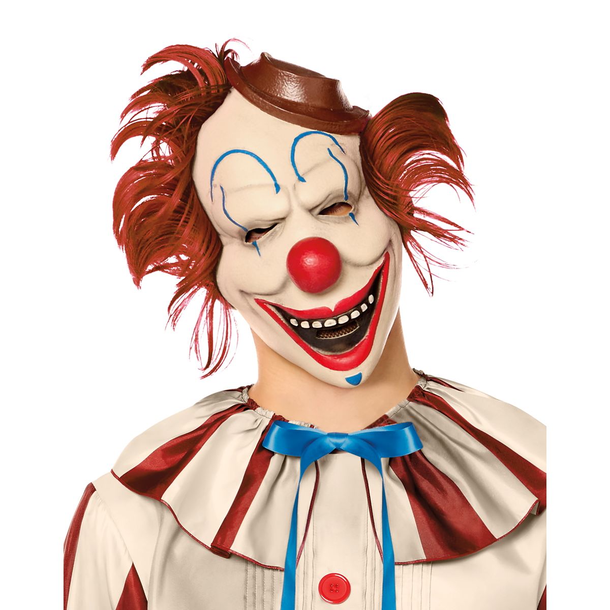 Frendo Half Mask - Clown in a Cornfield WHITE - MULTI