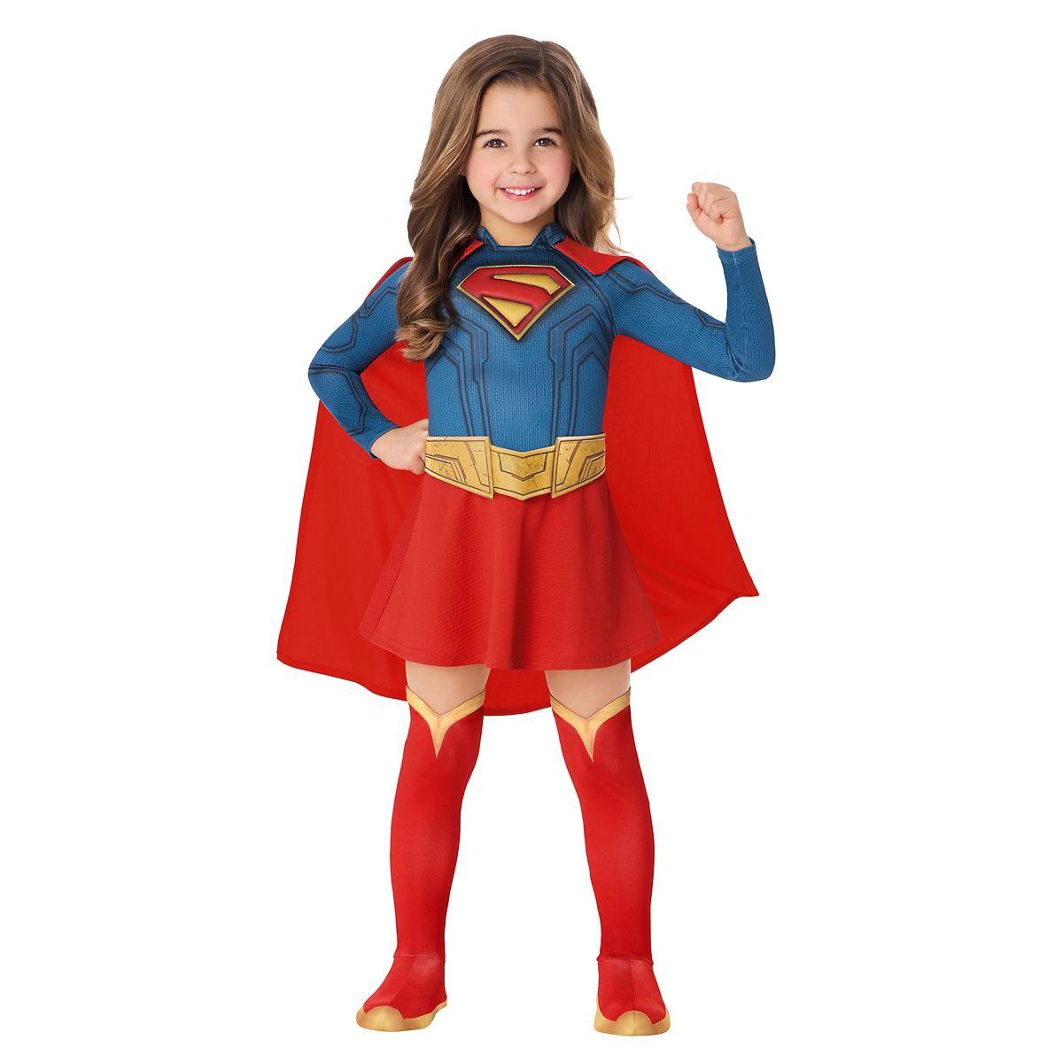 Toddler Supergirl Costume - DC RED / BLUE