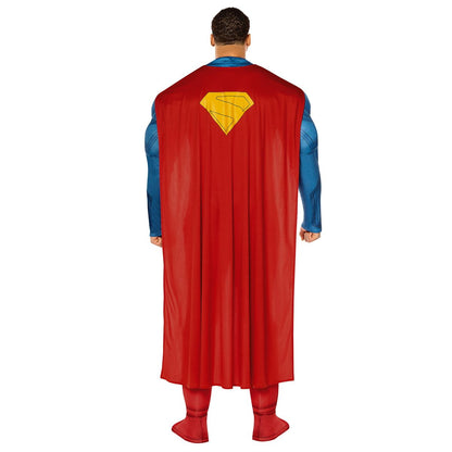 Adult Superman Costume - DC RED / BLUE