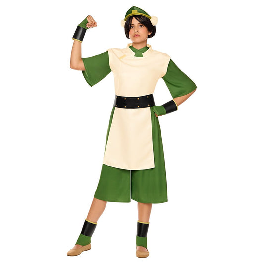 Adult Toph Costume - Avatar: The Last Airbender GREEN