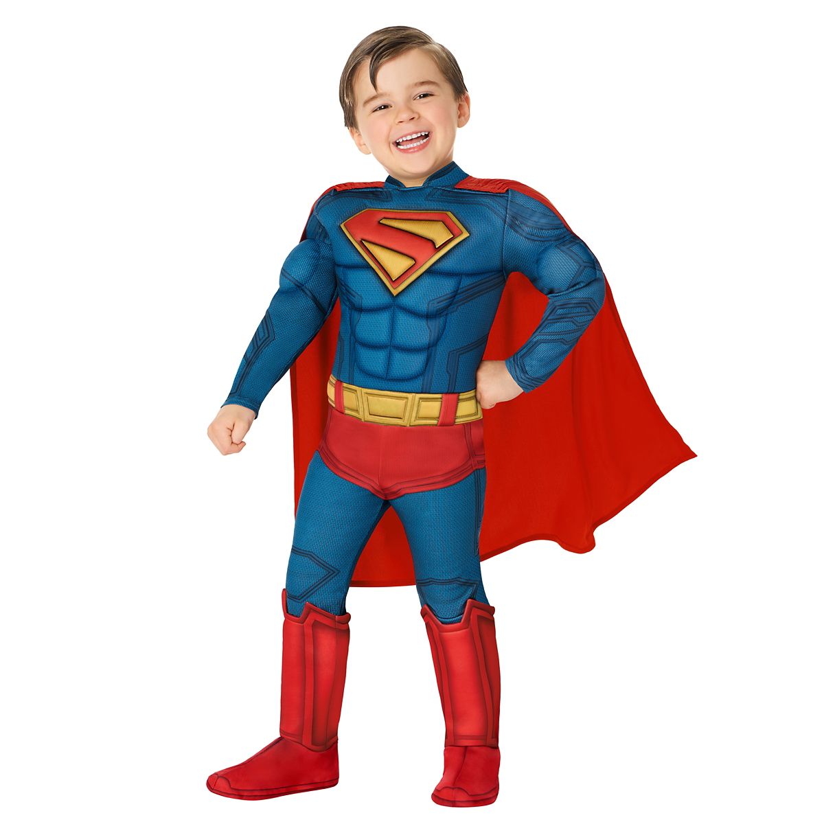 Toddler Superman Costume - DC RED / BLUE