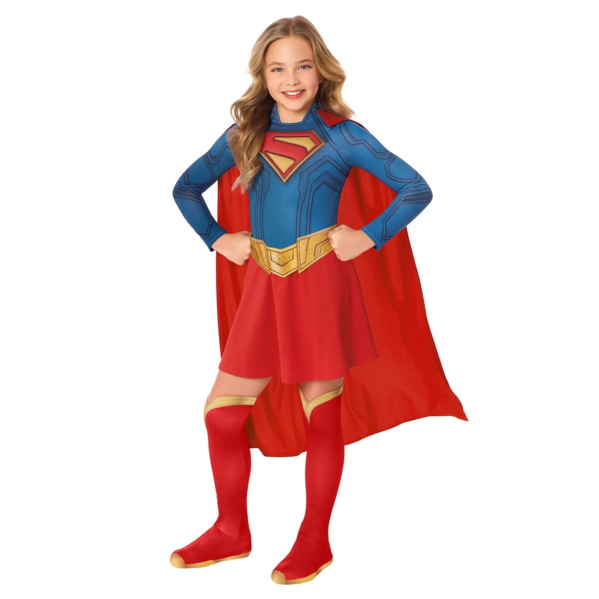 Kids Supergirl Costume - DC RED / BLUE