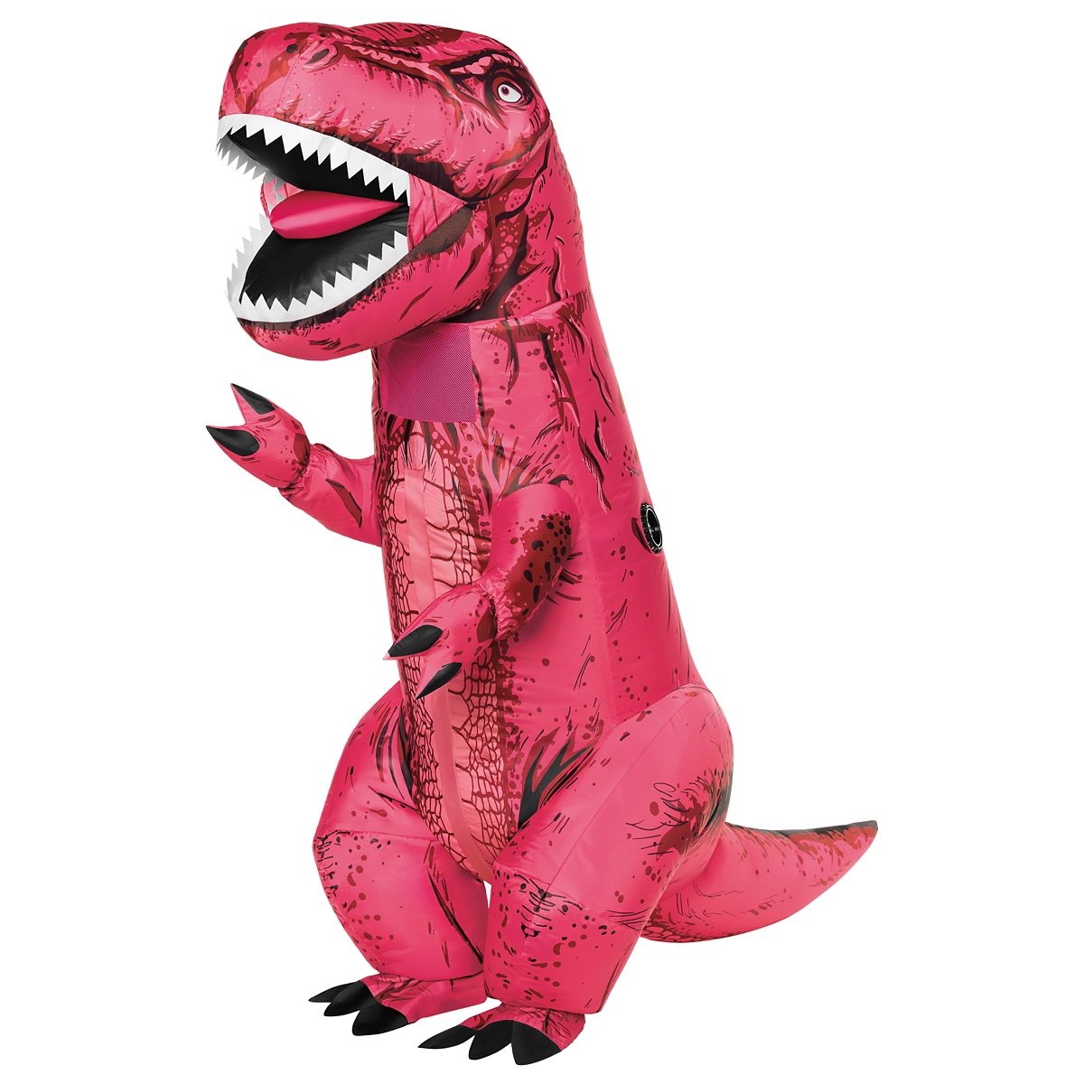 Kids Pink Dino Inflatable Costume PINK