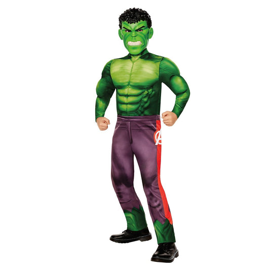 Kids Hulk Jumpsuit Costume - Avengers Classic MULTI-COLOR