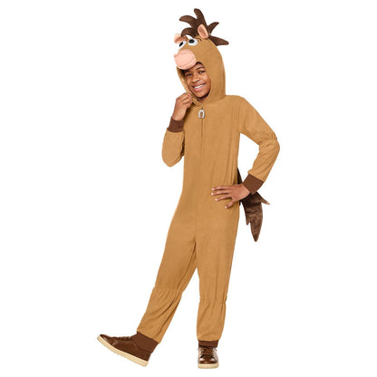 Kids Toy Story Bullseye Costume BROWN