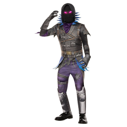 Youth Light-Up Raven Costume - Fortnite MULTI-COLOR