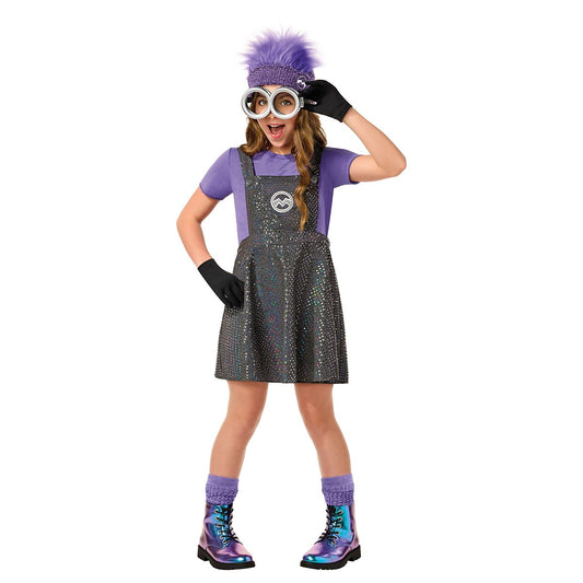 Kids Evil Kevin Dress Costume - Minions PURPLE