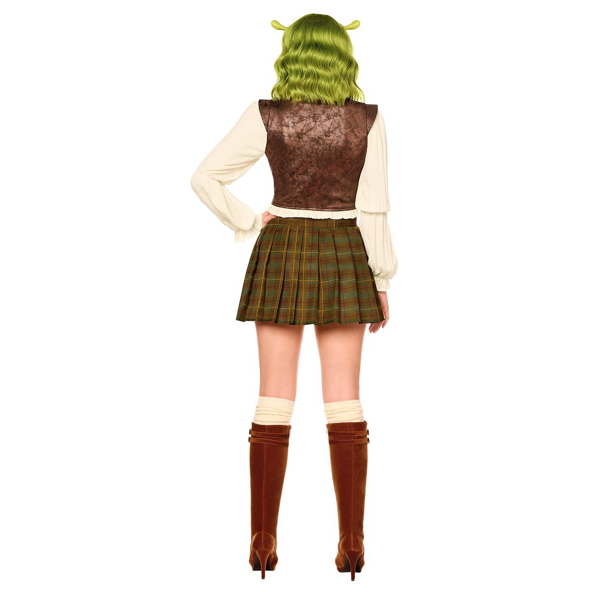 Adult Sassy Shrek Costume BROWN
