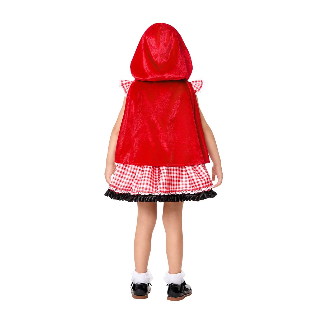 Toddler Red Riding Hood Dress Costume RED