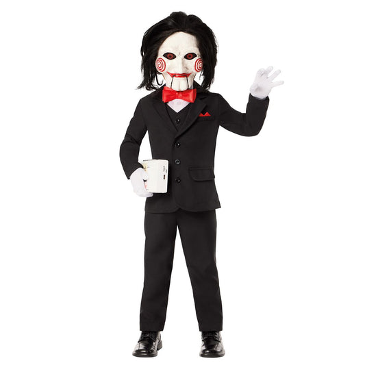 Toddler Billy the Puppet Costume - Saw BLACK