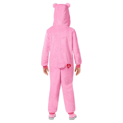 Kids Cheer Bear Jumpsuit Costume - Care Bears PINK