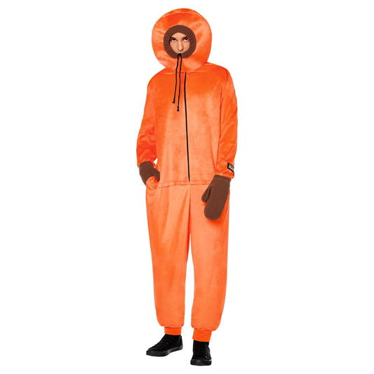 Adult Kenny McCormick Jumpsuit Costume - South Park ORANGE