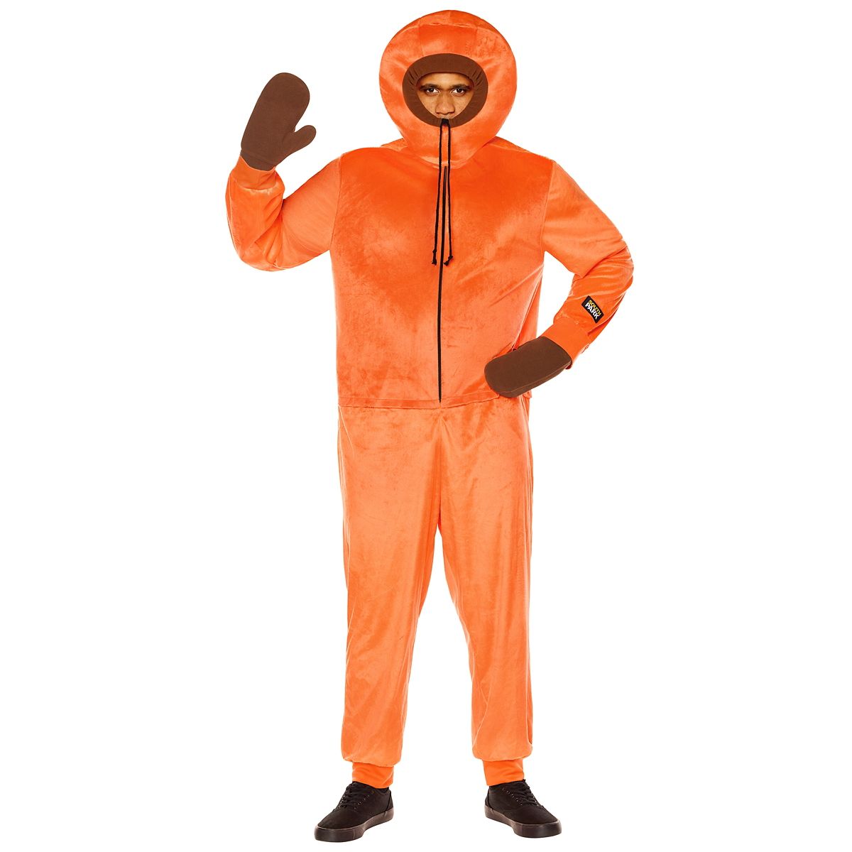 Adult Kenny McCormick Jumpsuit Costume - South Park ORANGE