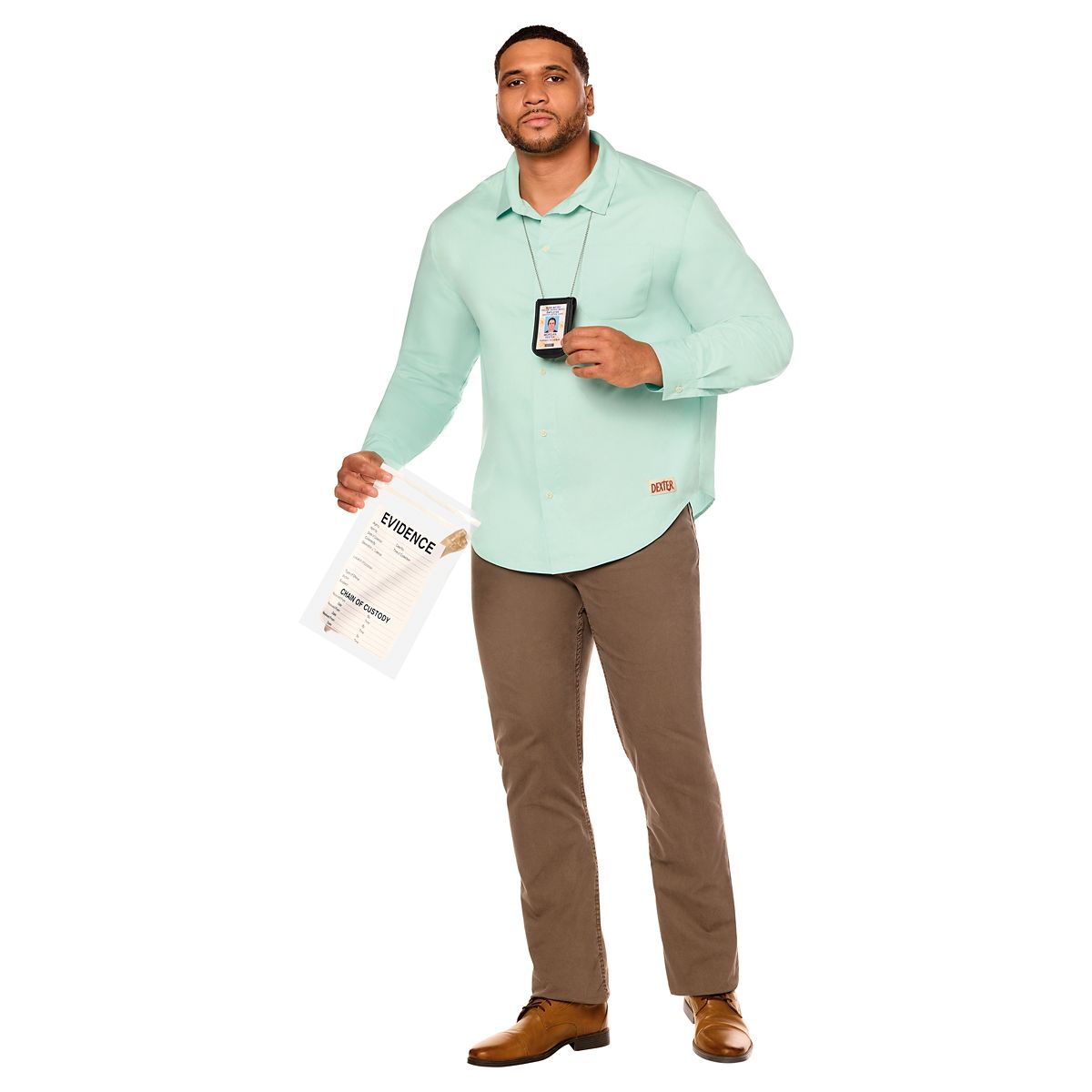 Dexter Morgan Shirt Costume - Dexter BLUE