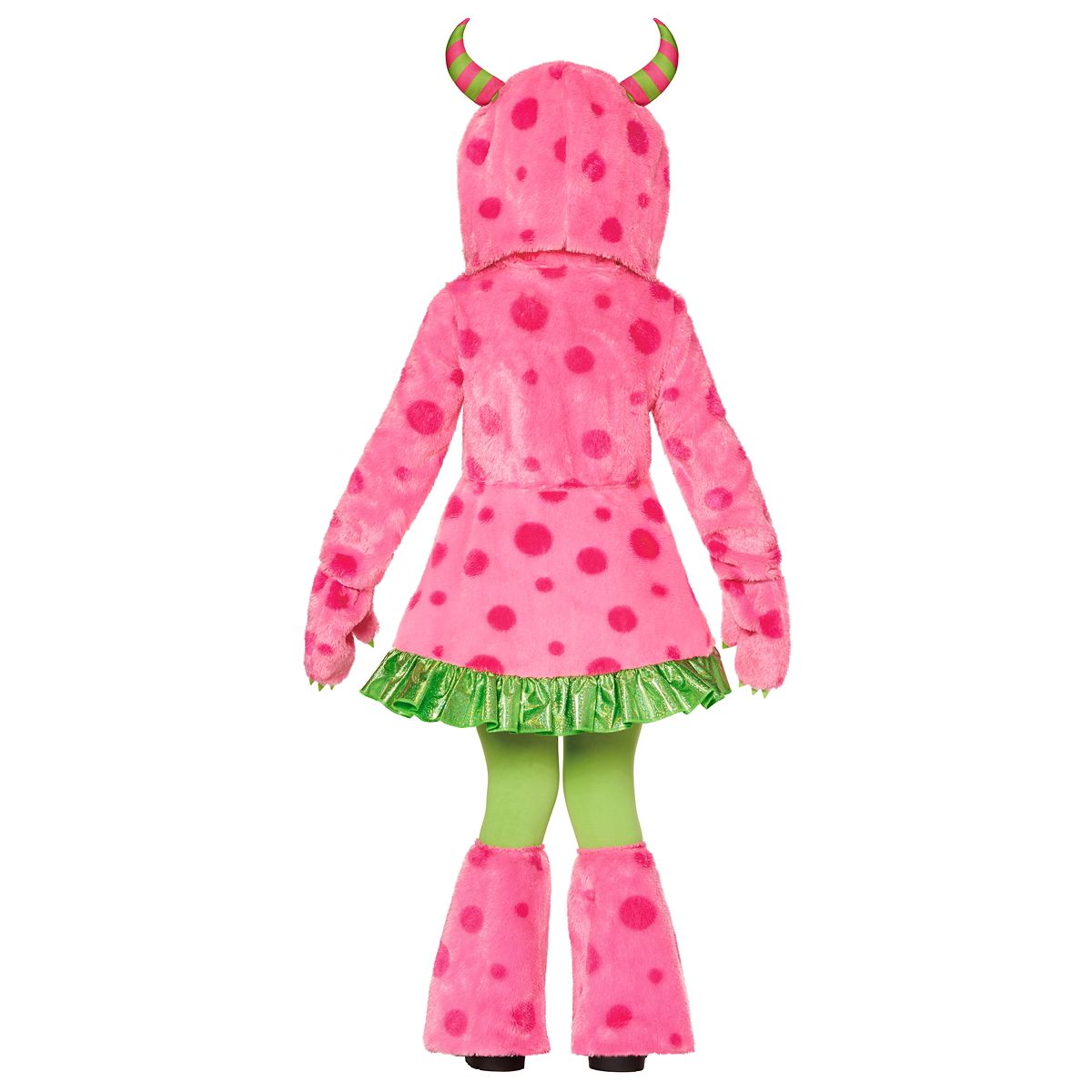Toddler Lil' Pink Monster Dress Costume PINK