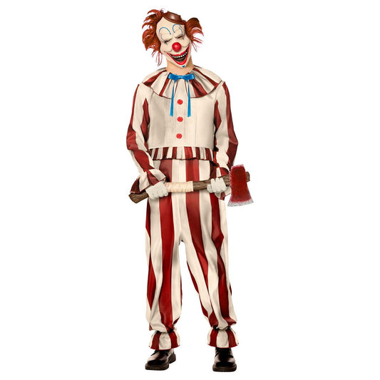 Adult Frendo the Clown Costume - Clown in a Cornfield RED AND WHITE