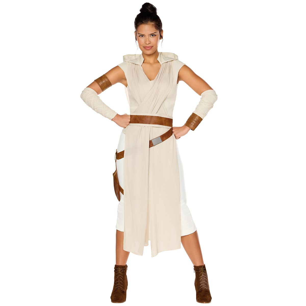Adult Rey Costume - Star Wars Sequel Trilogy Episodes VII through IX BEIGE