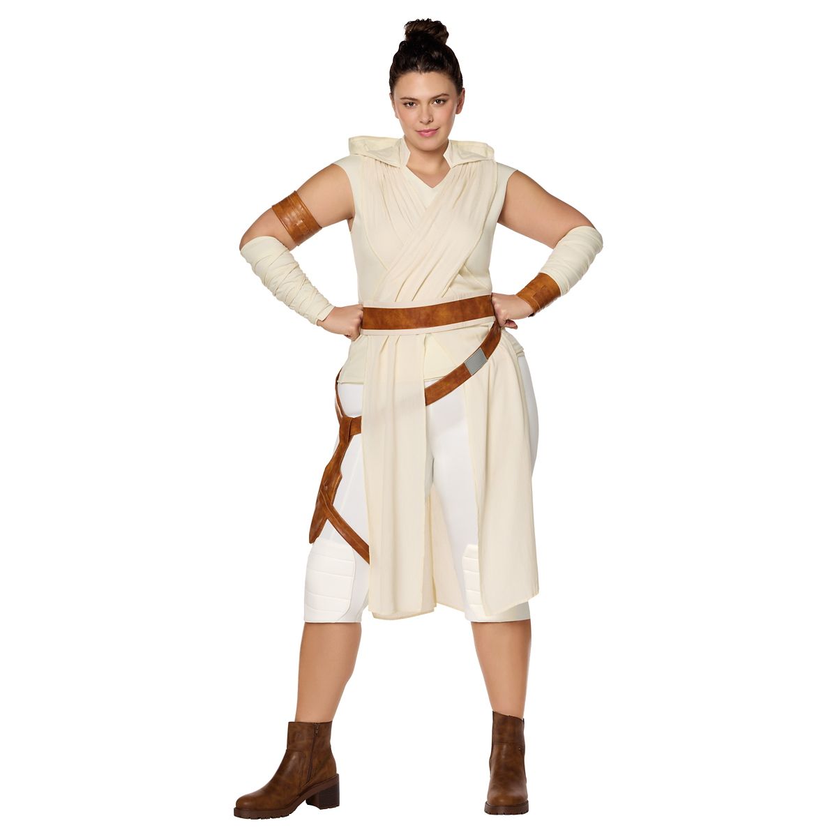 Adult Rey Costume - Star Wars Sequel Trilogy Episodes VII through IX BEIGE