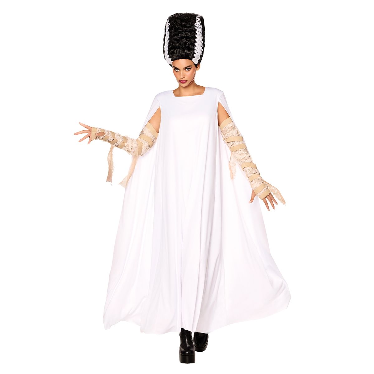 Bride of Frankenstein Costume - Universal Monsters WHITE